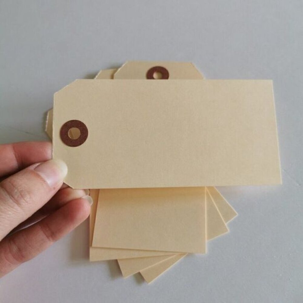 20 x Large Manila Shipping Tag, Price Tags Gift Tag Cardstock